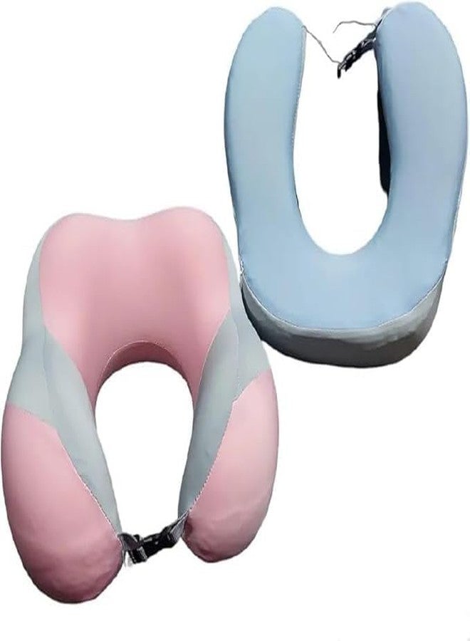 Caltero Memory Foam Travel Neck Pillow Neck Support Rest Pillow Tradworld Memory Foam Luxury Travel Neck Support Rest Pillow-2024 - Image 1